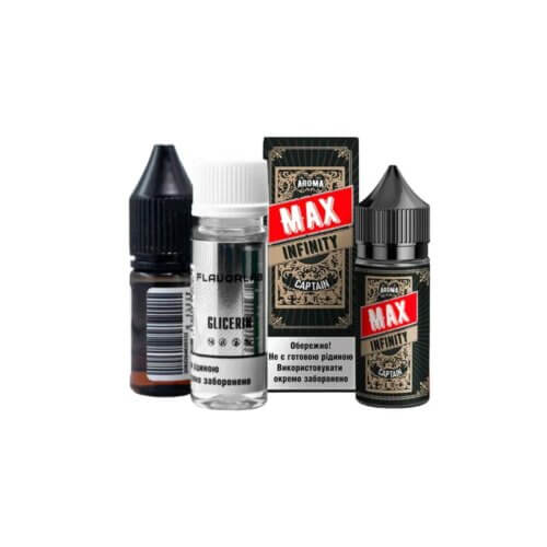 Набор для самозамеса Flavorlab Infinity MAX Strong Captain (Табак, Травы, 30 мл)
