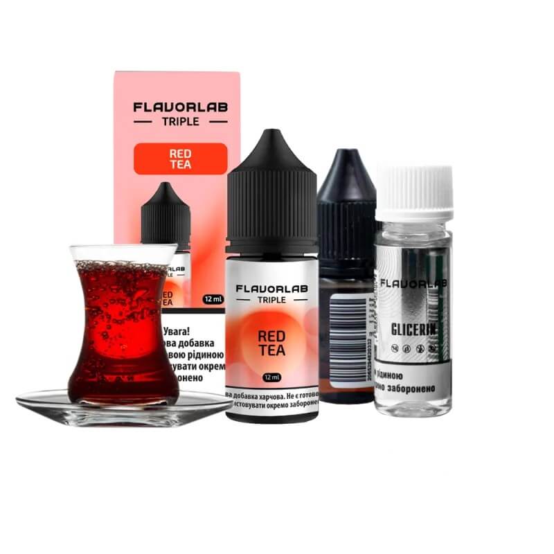 Набор для самозамеса Flavorlab Triple Strong Red Tea (Красный Чай, 30 мл) Набор для самозамеса Flavorlab Triple Strong Red Tea (Красный Чай, 30 мл)