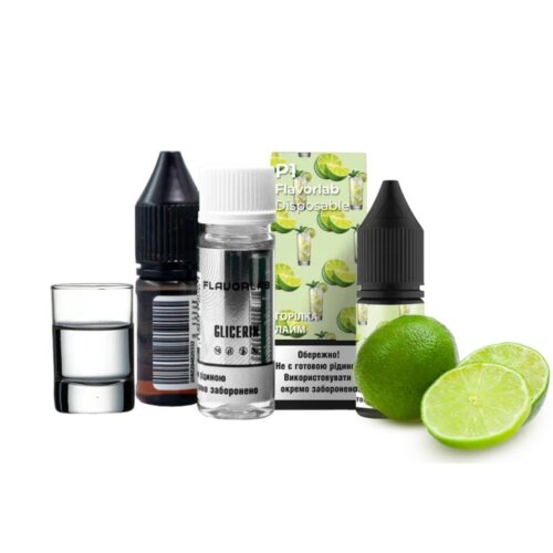Набор для самозамеса Flavorlab Р1 (Водка, Лайм, 10 мл)