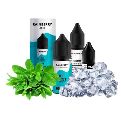 Набор для самозамеса Flavorlab Rainberry Juice Ice mint (Мята, Лёд, 30 мл)