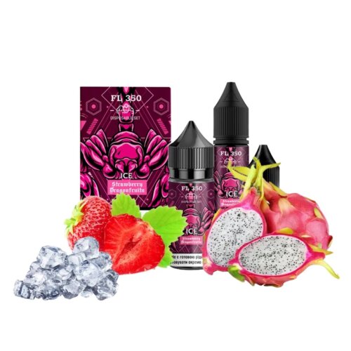 Набор для самозамеса Flavorlab FL350 Ice Strawberry Dragonfruit (Клубника, Питайя, Лёд, 30 мл)