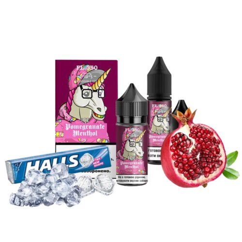 Набор для самозамеса Flavorlab FL350 Ice Pomegranate menthol (Гранат, Ментол, Лёд, 30 мл)