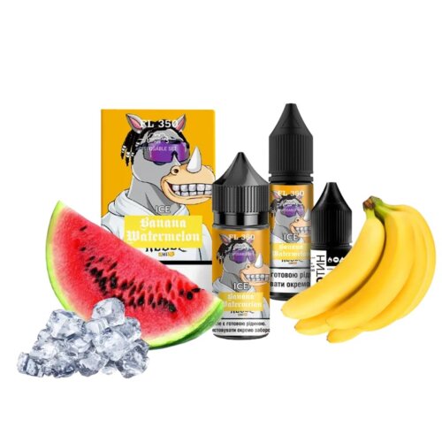 Набор для самозамеса Flavorlab FL350 Ice Banana Watermelon (Банан, Арбуз, Лёд, 30 мл)