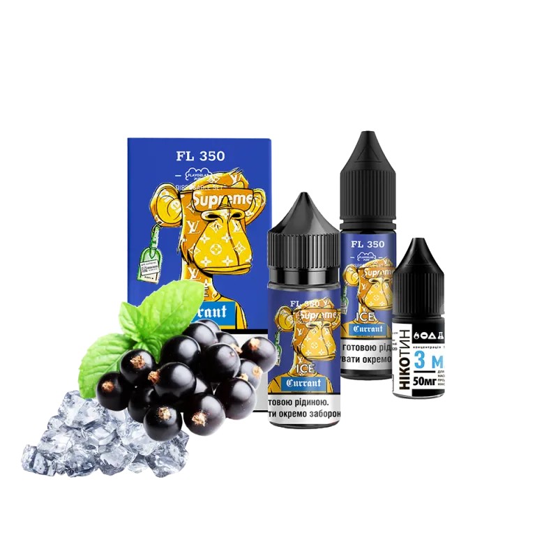 Набор для самозамеса Flavorlab FL350 Ice Currant (Смородина, Лёд, 30 мл) Набор для самозамеса Flavorlab FL350 Ice Currant (Смородина, Лёд, 30 мл)