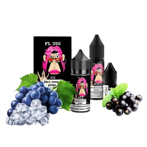 Набор для самозамеса Flavorlab FL350 Ice Black currant grape (Черная смородина, Виноград, Лёд, 30 мл)