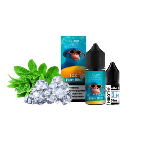 Набор для самозамеса Flavorlab FL350 Ice Supermint (Мята, Лёд, 30 мл)
