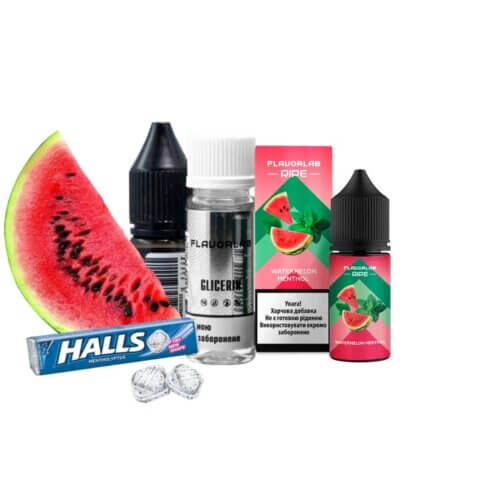 Набор для самозамеса Flavorlab Ripe Watermelom Menthol (Арбуз, Ментол, 30 мл)