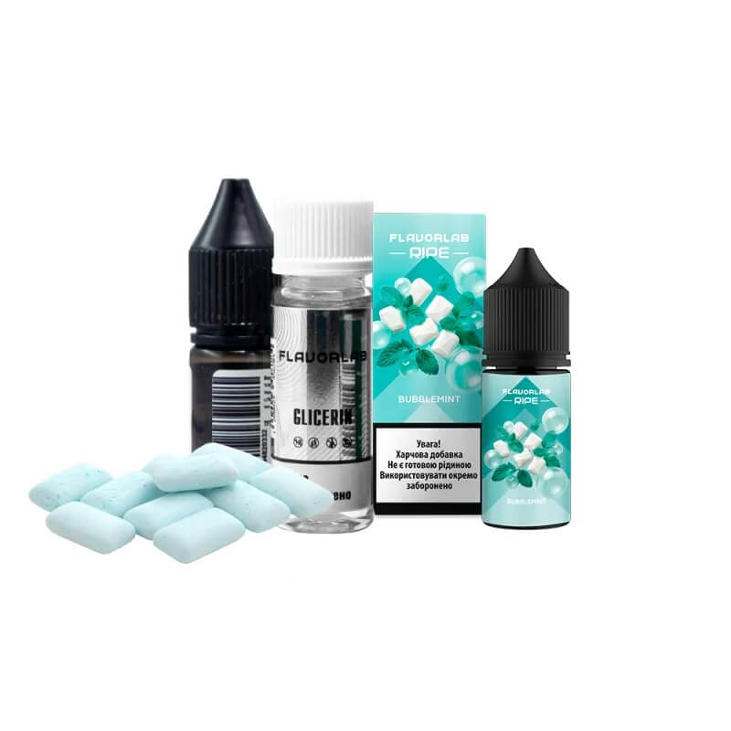 Набор для самозамеса Flavorlab Ripe Bubblemint (Баблминт, 30 мл) Набор для самозамеса Flavorlab Ripe Bubblemint (Баблминт, 30 мл)