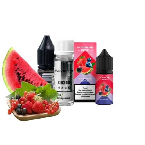 Набор для самозамеса Flavorlab Ripe Watermelon Berry (Арбуз, Ягоды, 30 мл)