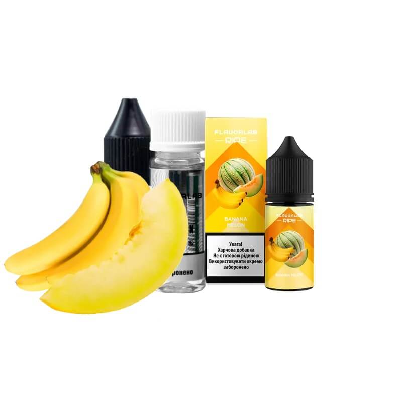 Набор для самозамеса Flavorlab Ripe Banana Melon (Банан, Дыня, 30 мл) Набор для самозамеса Flavorlab Ripe Banana Melon (Банан, Дыня, 30 мл)