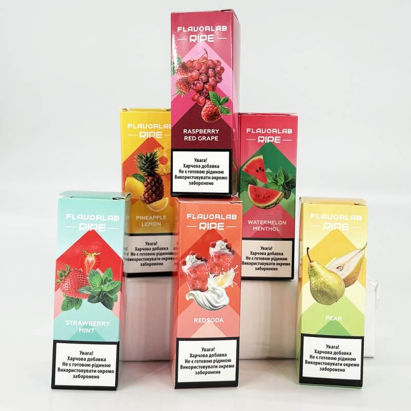 Жидкость Flavorlab Ripe (50 мг, 30 мл) для самозамеса Жидкость Flavorlab Ripe (50 мг, 30 мл) для самозамеса