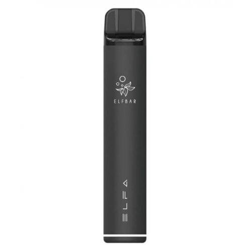 Многоразовый POD Elf Bar ELFA Black (Черный, с картриджем. Все цвета)